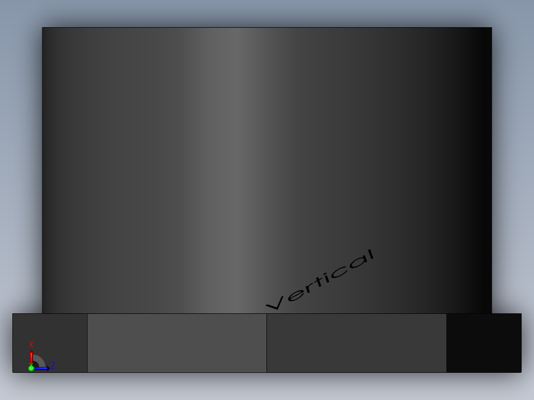 PVC管件-2x1in R-Bush俯视图