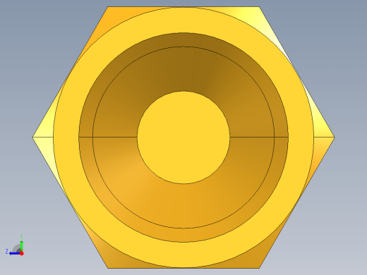 扩口式工业通用硬管接头Cap Nut 640F-4右视缩略图