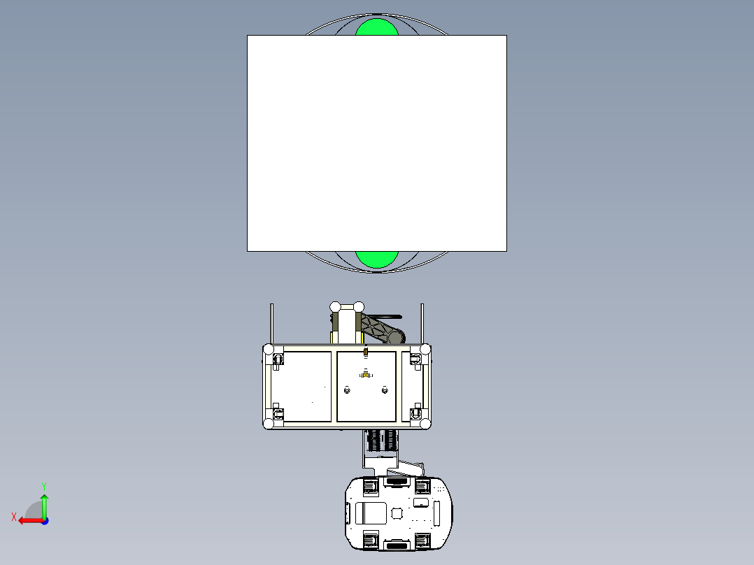 曲面玻璃抛光step后视图