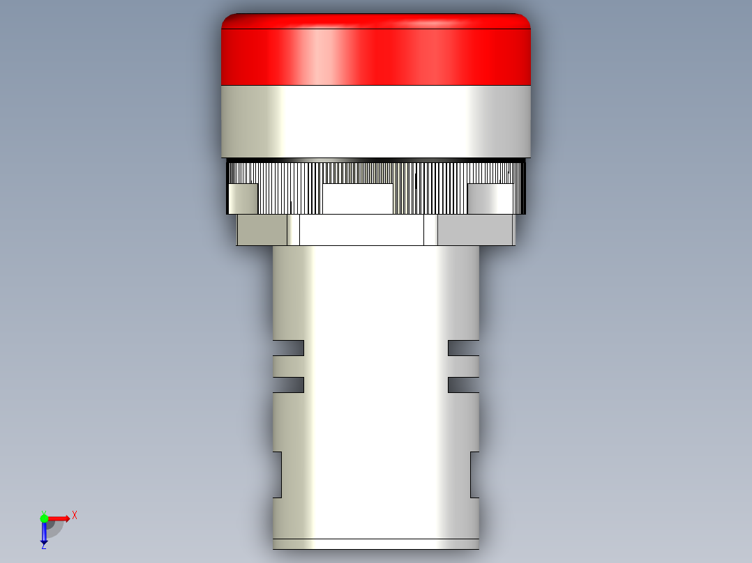 德力西电气LD11-22D红俯视图