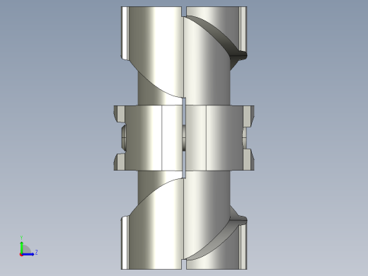 43基础线棒延伸接头.STEP左视缩略图