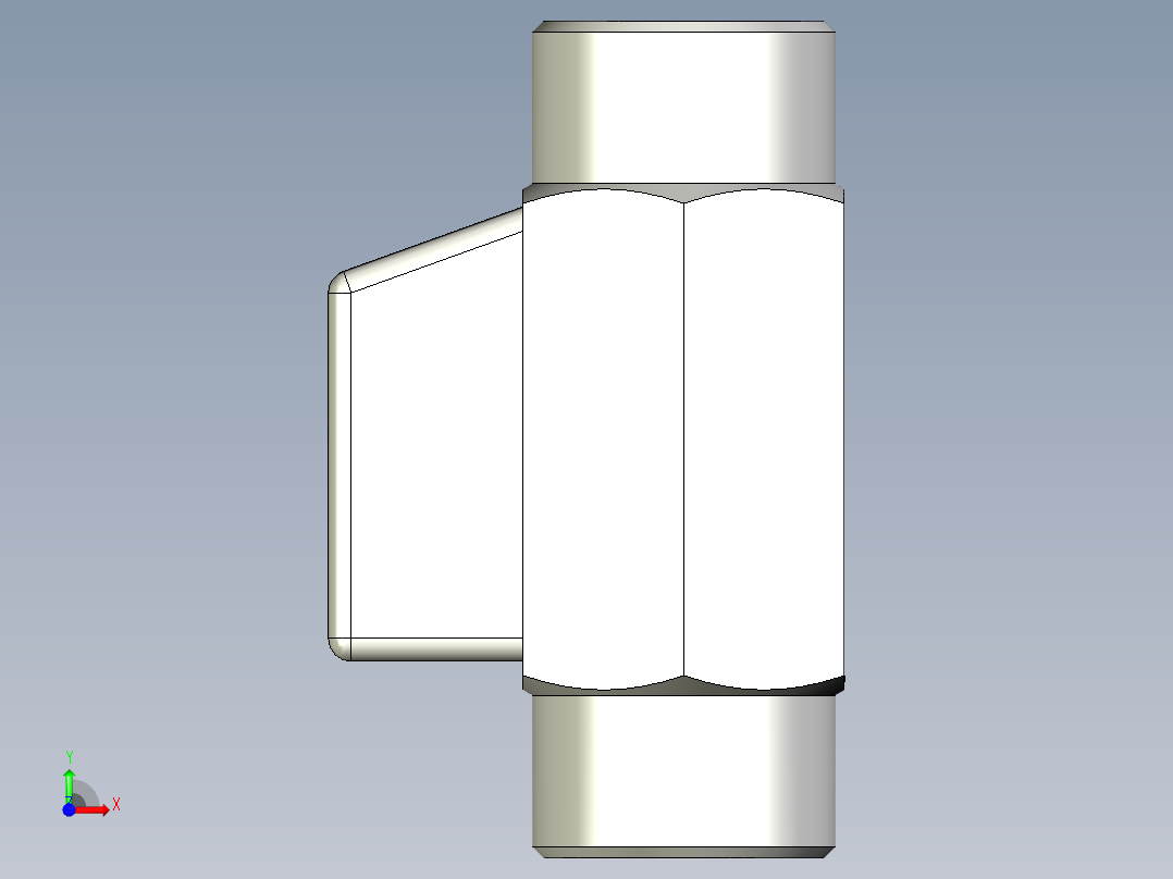 微型球阀DN12-WXF-12-01-WW前视图