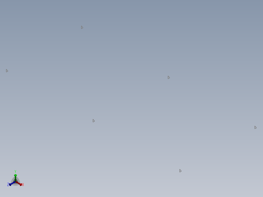 太阳能板结构2正等轴测图