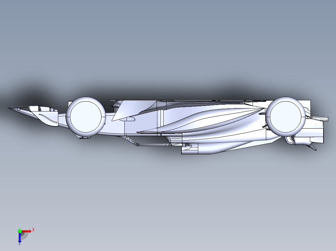 一级方程式赛车俯视图