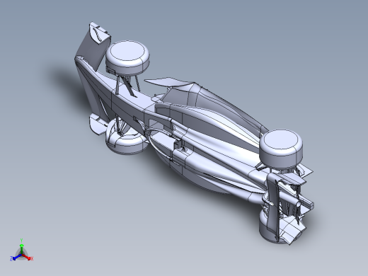 一级方程式赛车正等轴测缩略图
