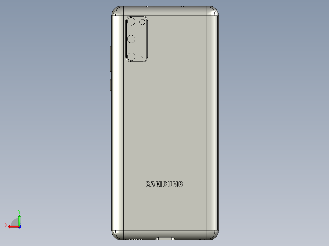 三星 Galaxy S20 和 S 21后视图