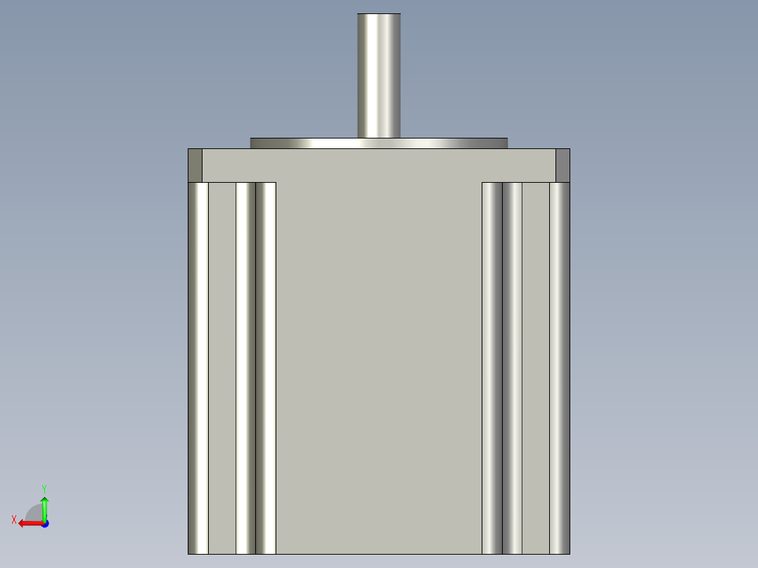 TB02-步进马达PK266-02A-KSRB后视图