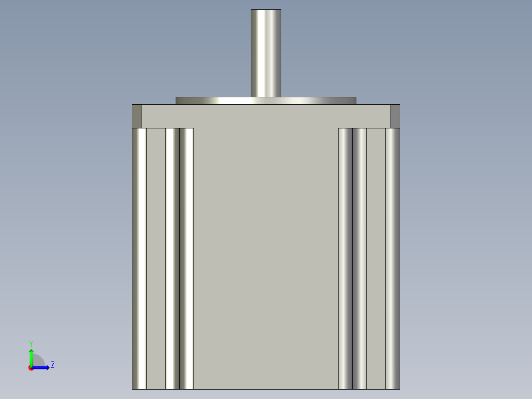 TB02-步进马达PK266-02A-KSRB左视图