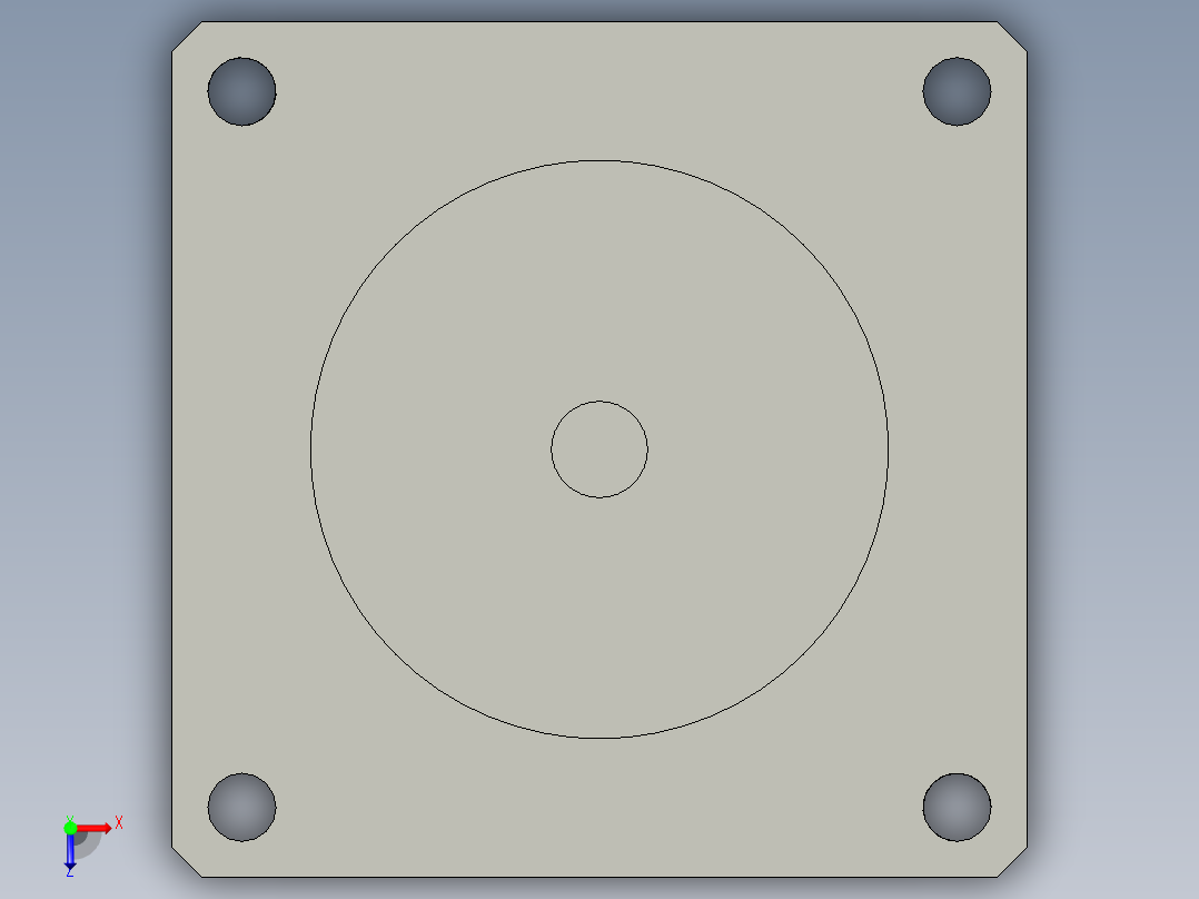 TB02-步进马达PK266-02A-KSRB俯视图