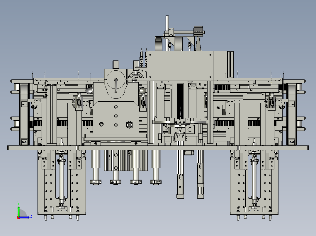 电芯处理-2-2-超声焊接站左视图