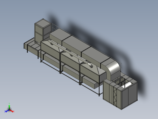 密封性强蓄热式催化燃烧装置