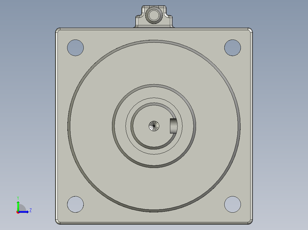 80系列伺服电机_80ST-M01930左视图