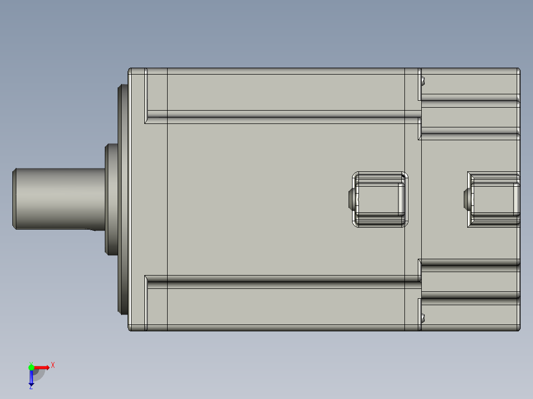 80系列伺服电机_80ST-M01930俯视图