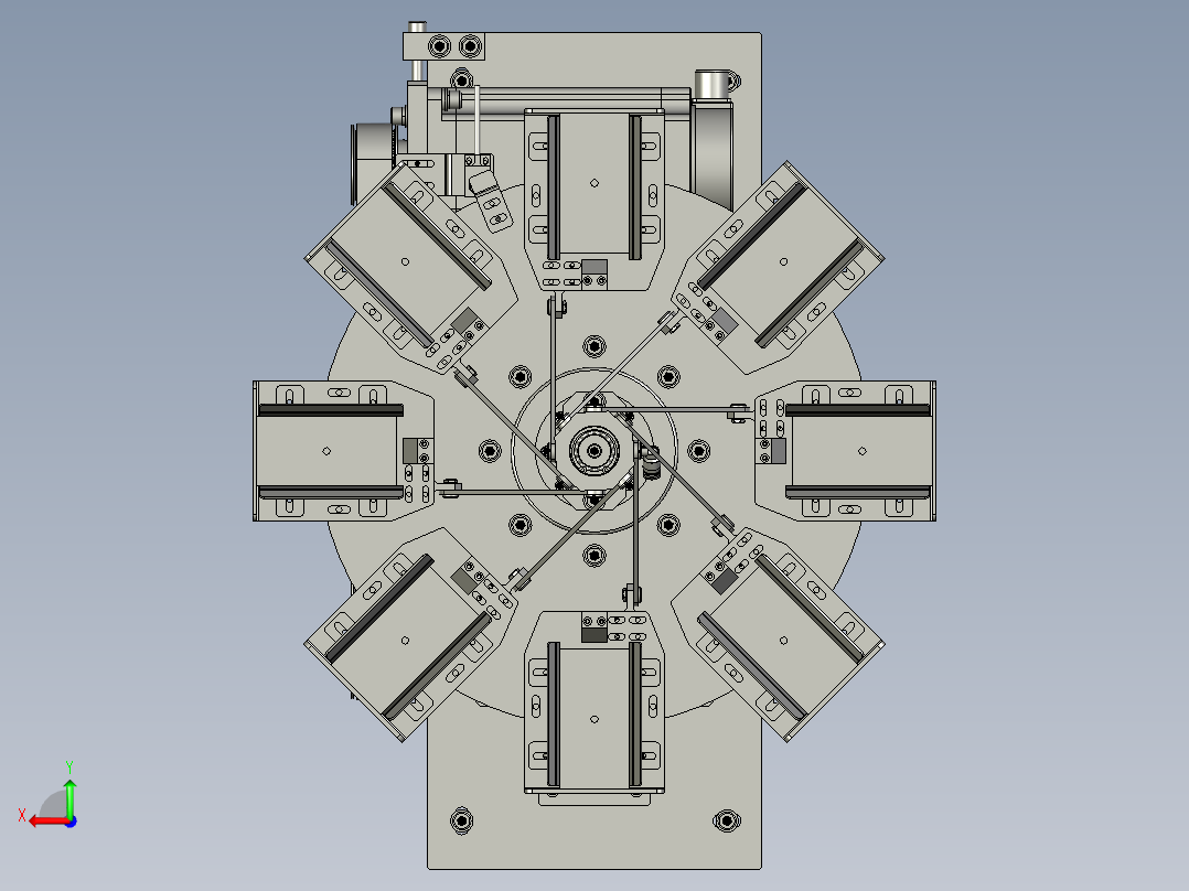 XM-02-01转台组件后视图
