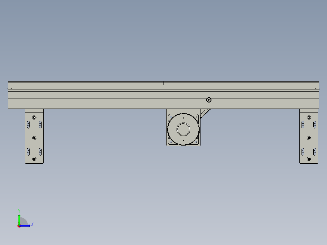 分料站迴流線左视图