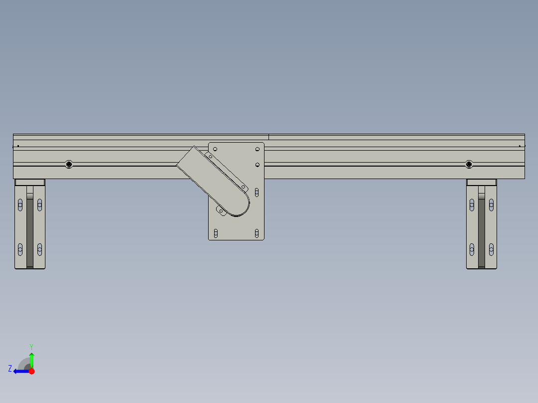 分料站迴流線右视图