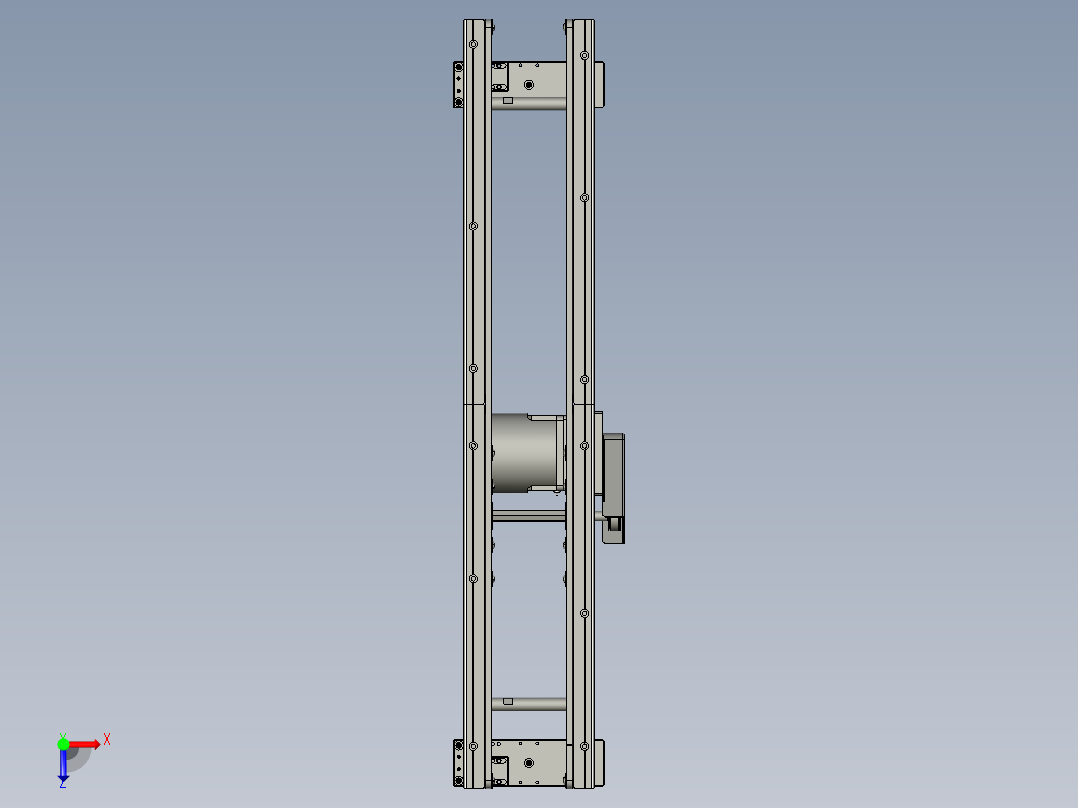 分料站迴流線俯视图