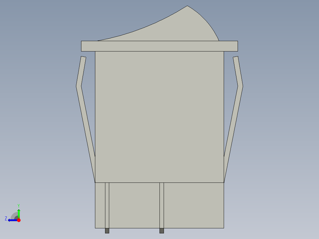 IO开关KCD4_15A_250V右视图