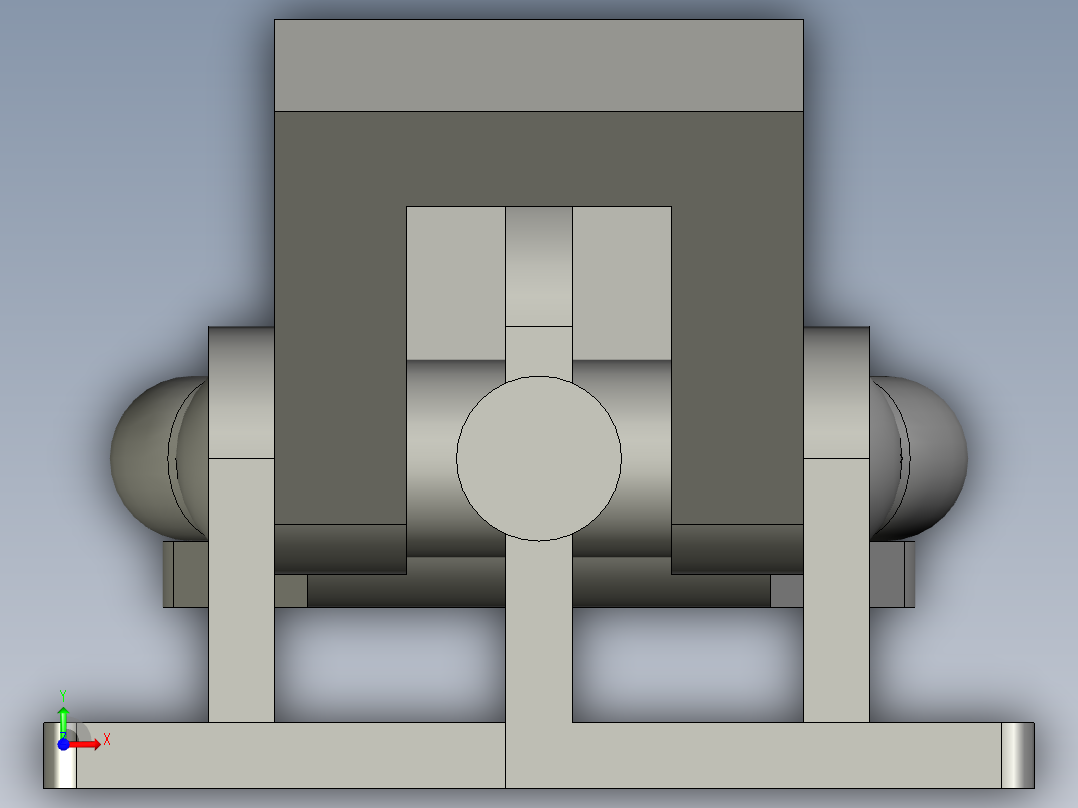 搭扣PGTA-75-95-S-B前视图
