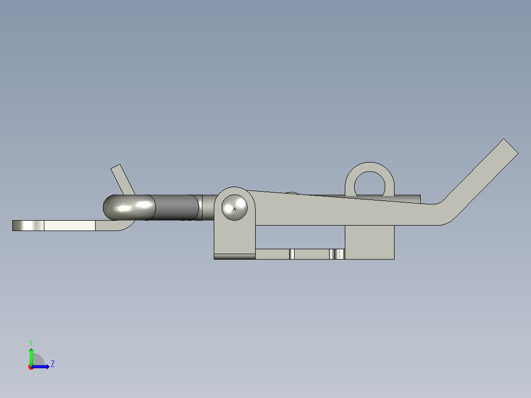 搭扣PGTA-75-95-S-B左视图