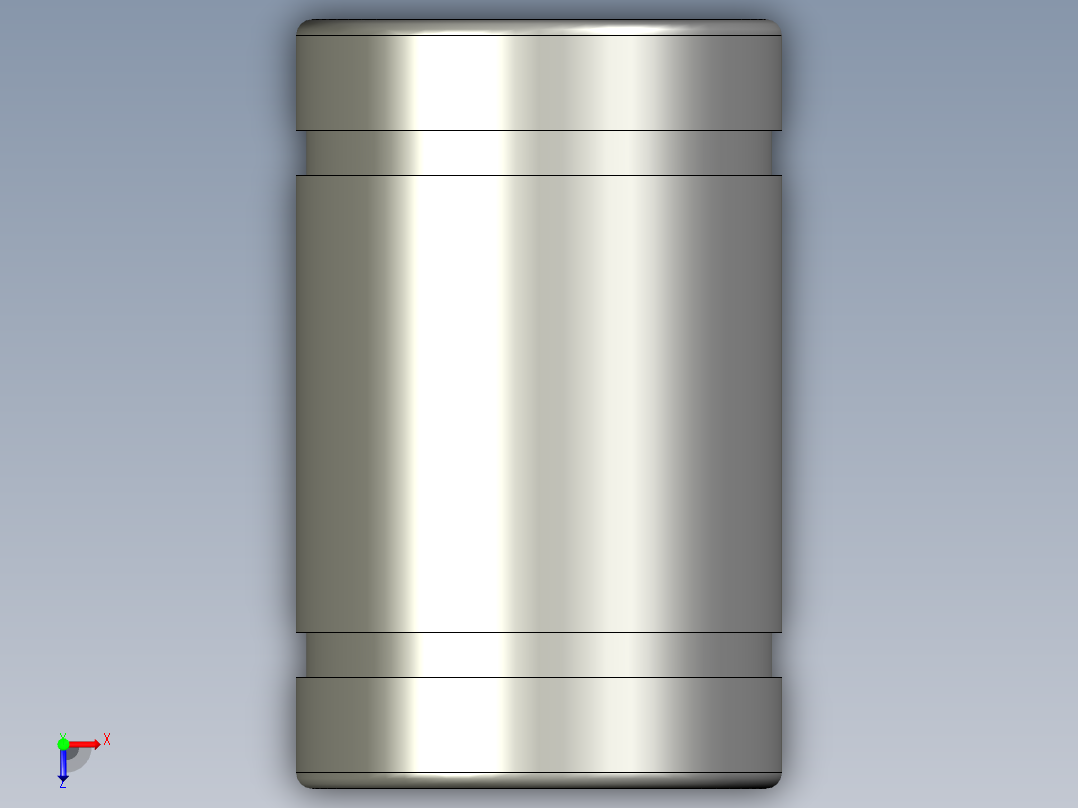 LMC03-d6直线轴承俯视图