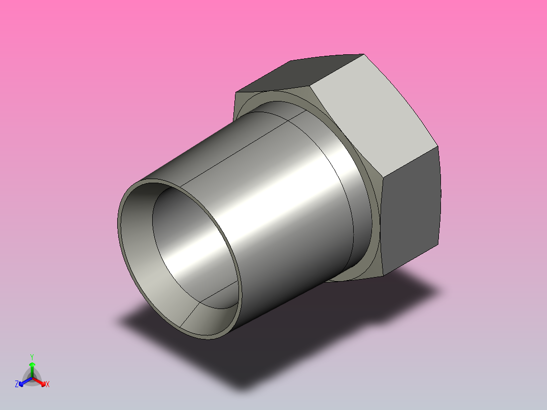 管螺纹接头1-2_x_3-8_ptr-s主视图