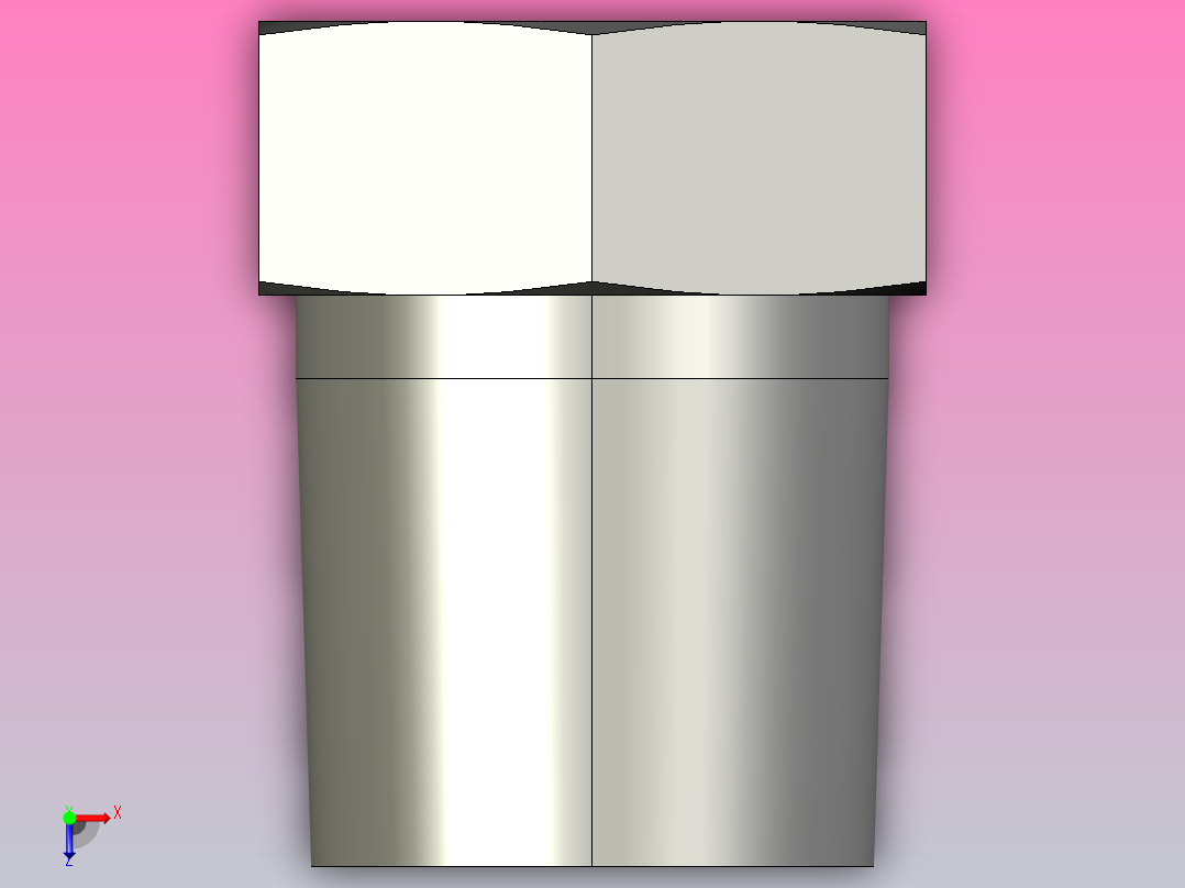 管螺纹接头1-2_x_3-8_ptr-s俯视图