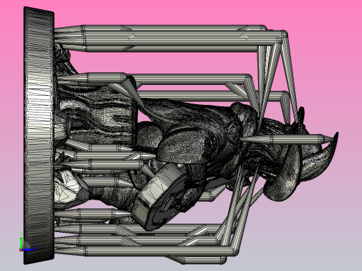 自由3D模型左视缩略图