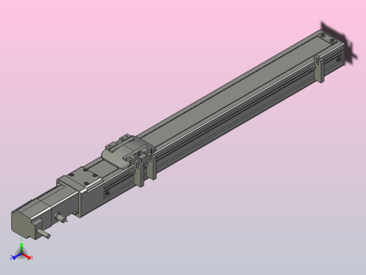SYS5-350-BC滚珠花健、支撑座、滚珠丝杠、交叉导轨、直线模组.STEP