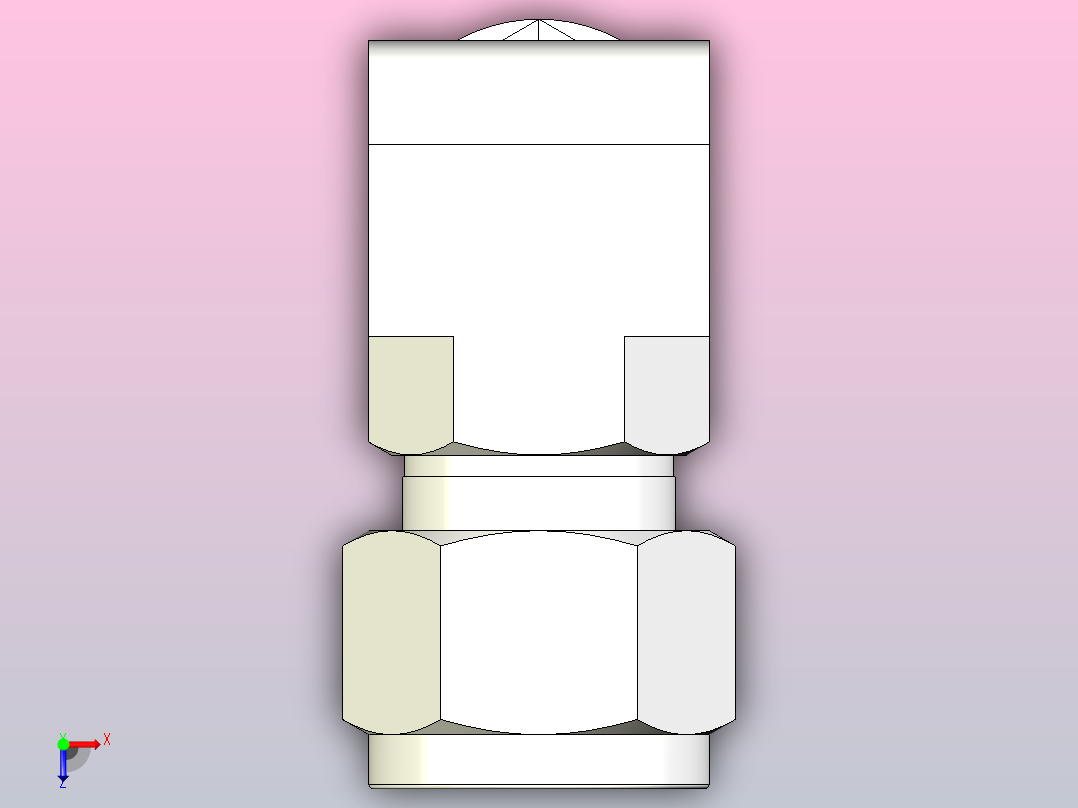 EGME-OG 可调向ISO 平行螺纹 接头[EGME12-4OG]俯视图