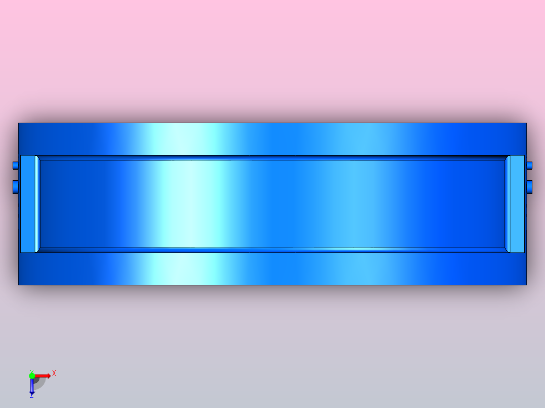 H76H╱Y╱F-PN1.0对夹双板止回阀[H76Y]600俯视图