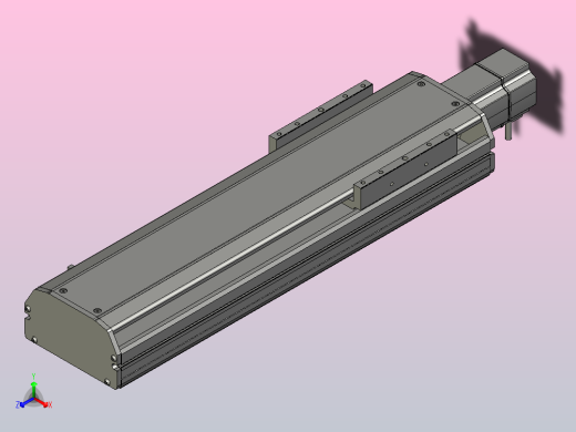 SYS14-300-BC-200W滚珠花健、支撑座、滚珠丝杠、交叉导轨、直线模组.STEP