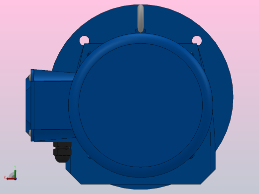 RF57法兰轴伸式安装斜齿轮减速机RF57-Y1.1-4P-90S-M1-0°-Φ250后视缩略图