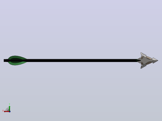 箭头显示箭头后视缩略图