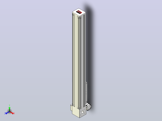 伺服电机集成皮带传动直线执行器TPA-OCB-140-256-L950-RU-P75-N3