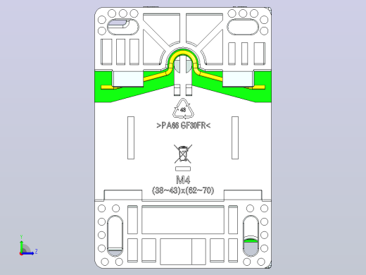 NCX1-22～38交流接触器三维模型202203左视缩略图