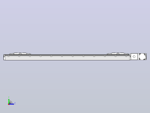 皮带直线轴双滑块型TPA-GCBS-120-P70-L350-QR-M20-N3左视缩略图