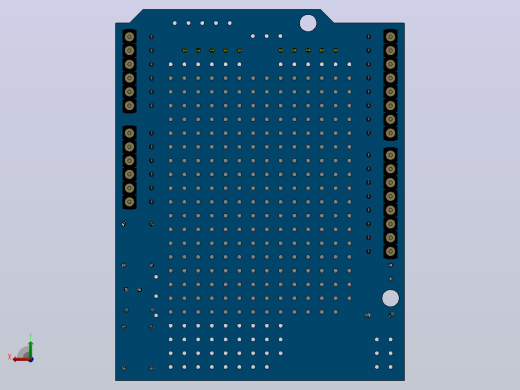 Arduino 原型扩展板后视缩略图