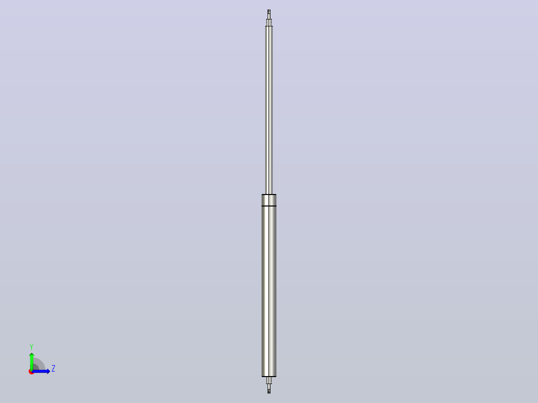 gsb28-e-e-s300_asm氮气弹簧左视图