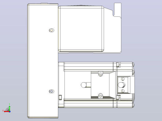 皮带直线轴半封闭可选导轨TPA-HNB-105D-90-L2200-LP-Y-P20-N3后视缩略图