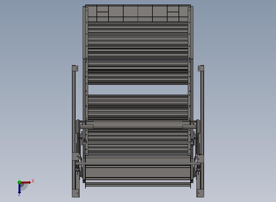 A41-液压俯仰立体车库俯视图