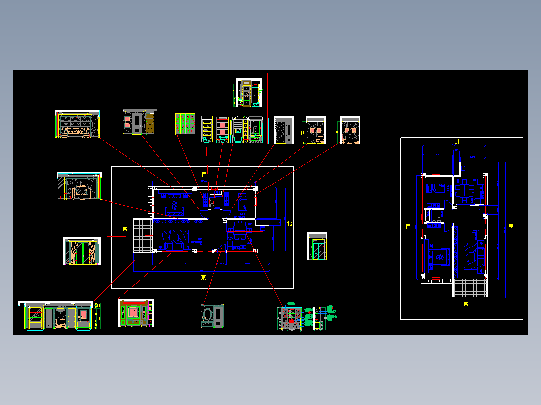 蘇州張浦某小區超詳細建築圖