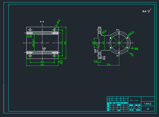 石油精密深孔钻防震装置设计缩略图