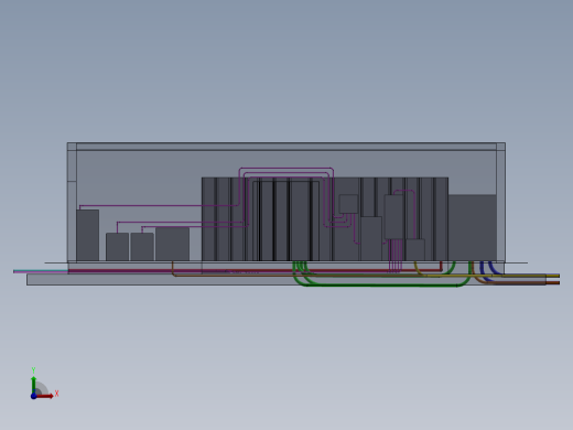 水利控制房机电房（SW2014前视缩略图