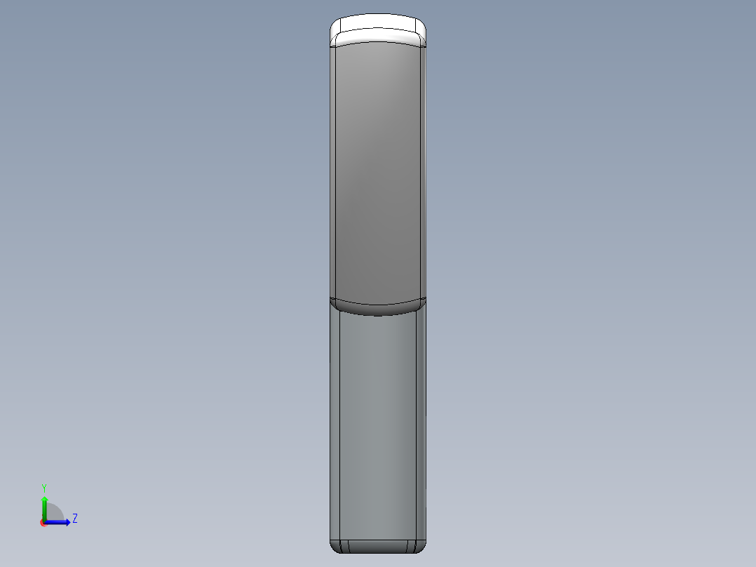 Zippo打火机SW2014左视图