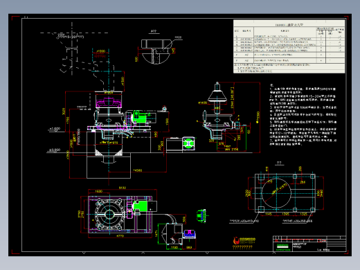 H6800破碎机设备布置图(多图)