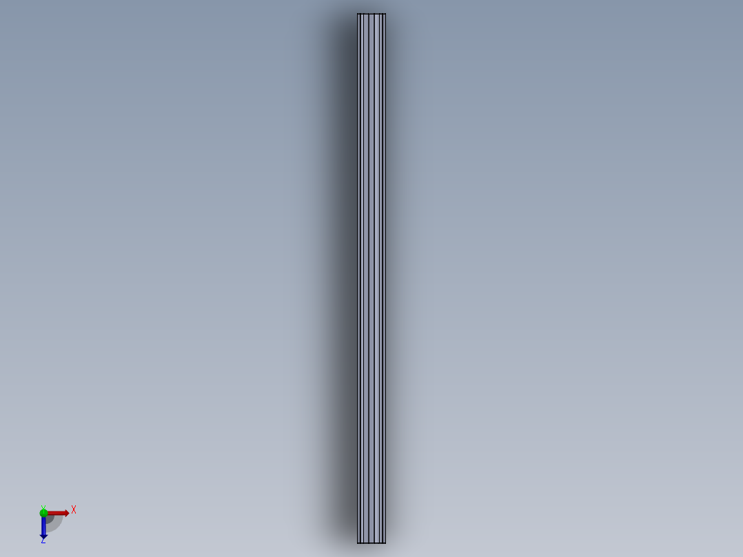 SPLS 11x14x250 - 6.SLDPRT俯视图