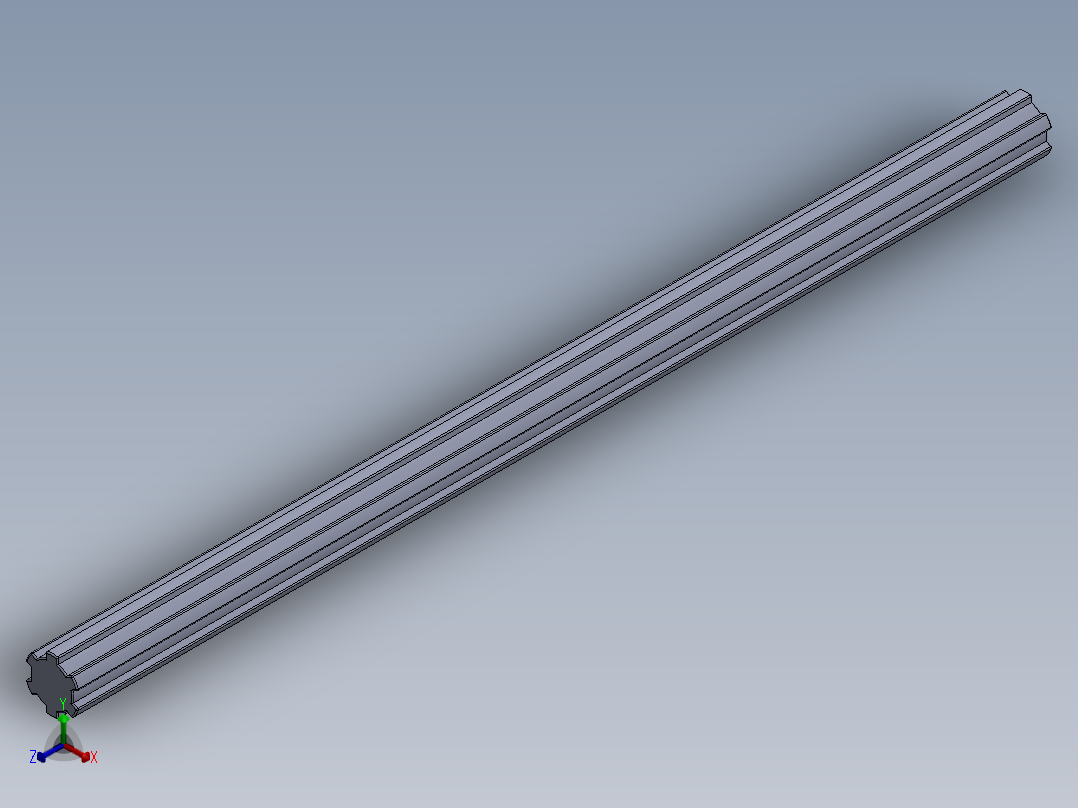 SPLS 11x14x250 - 6.SLDPRT正等轴测图