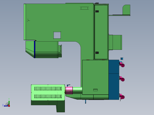 精雕机外壳右视缩略图