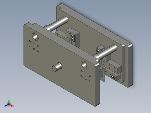 大尺寸工件切角通用冲压模